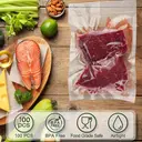 Huacan vacuum bag, fresh-keeping bag, household fresh-keeping sealed bag, 20 * 30CM, 100pcs/bag image 3