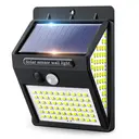 VIVREAL Solar Outdoor Security Wall Lights 4-Pack 140 LEDs Motion Sensor Lights 270ºWide Angle Waterproof Solar Powered Durable Wall Lights Outside 3 Modes for Garden Fence Door Yard Garage Pathway, New Year Sale , Top gift picks image 4