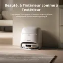 DJI ROMO S robot aspirateur-laveur, 25 000 Pa de puissance d’aspiration, capteurs de précision drone, double bras robotisé, fonctionnement sans entretien jusqu’à 200 jours, rouleau-brosse anti-emmêlement, autonettoyage et séchage intégré image 2