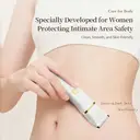 Sparoma 3-in-1 Women’s Grooming Kit – Rechargeable Shaver, Nose Hair & Body Hair Trimmer, IPX7 Waterproof, Rechargeable with Charging Dock, 3 Replacement Heads, TC-017, White image 5