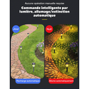 Lumières décoratives solaires étanches pour pelouse et allée de jardin extérieur VIVREAL Lot de 6 TYD-003 Cadeau idéal image 3
