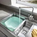 Addis Rectangular Washing Up Bowl - Blue Haze image 3