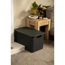 Strata Extra Large Urban Basket with Lid - 42L-Cool Grey image 0
