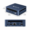 [Early Bird €199,99 - nur 10 Stück] SOYO Y5Pro Mini PC, Intel Core i5 8250U/8350U Prozessor Mini PC Windows 11 Pro, 8 GB DDR4 256 GB SATA SSD Mini Computer | BT5.2 | Wi-Fi 5 image 2