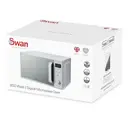Swan Digital Microwave - White, 20L, 800W, with 95-Minute Timer, 5 Power Levels, SM4421WHT image 8