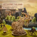 Robotime ROKR Siege Heavy Ballista 3D Wooden Puzzle Building Toys 21 x 18.5 x 19cm 1PC,Home decoration, bookshelf decoration,Craft Gifts for Adults and Teens,Educational toys image 2