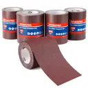 WORKPRO Sandpaper Rolls, 4 Sandpaper Rolls 93 mm x 5 m, Grit 60/120/180/240, for Hand Sanders, Orbital Sanders, Sandpaper for Wood, Metal, Paint image 0