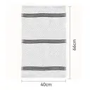 JORDAN&JUDY 6-Pack Gray Kitchen Towels, Soft & Durable, Highly Absorbent, 40x66cm image 5