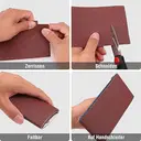 WORKPRO Sandpaper Rolls, 4 Sandpaper Rolls 93 mm x 5 m, Grit 60/120/180/240, for Hand Sanders, Orbital Sanders, Sandpaper for Wood, Metal, Paint image 4