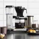 Moccamaster KBG Select Filter Coffee Machine, Handmade in the Netherlands, Retro Design, 1.25 Litres, Polished Silver - 53801 image 5