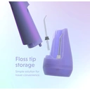 Ordo Hydro Sonic Water Flosser (Irrigator), Wireless, Rechargeable, Sonic Waterjet Cleaning, 3 Water Pressure Settings (80–160 PSI), 2,000 Water Pulses Per Minute, IPX7 Waterproof, Travel-Size Lockable Design, For Dentures, Brackets, Dental Implants, and Dental Bridges, Pearlescent Pearl Purple Finish image 4