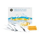 MPA Biscuits japonais langues de chat au chocolat blanc - 90 g / 10 pièces image 0