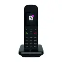 Telekom Sinus 12 mit schwarzer DECT-Basisstation, schnurloses Telefon mit 2 "LCD-TFT"-Displays image 1