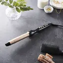 Geepas Instant Pro Digital Hair Curler – Ceramic Barrel, 6 Temperature Settings, Fast Heat-Up – Black and Rose Gold image 1