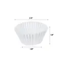 Caissettes à Muffins Jetables, Standard et Mini, en Papier Anti-Graisse pour Cupcakes, Moules Antiadhésifs pour une Cuisson Facile  
Caissettes à Muffins Petites 3.5x2.5cm - Lot de 500 Pièces image 4