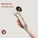 Zhibai retro high-speed hair dryer for home use, with 250 million positive and negative ions for hair care, low noise, 1400W high power, 110000 rpm motor, high wind speed drying, gift box for women's birthdays image 6