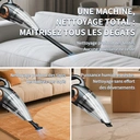 ATSHARK XL-620B Aspirateur à main sans fil rechargeable, autonomie 30 min, faible bruit - 6000 Pa  image 3