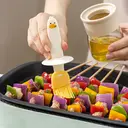 BJ oil brush with bottle, glass baking and barbecue oil brush image 3