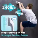 TAILI Grab Bars for Bathtubs and Showers 2 Pack Suction Grab Bar, Heavy Duty Shower Handle Removable Bath Handrails for Seniors and Elderly, Bathroom Safety Grip No Drilling Waterproof,Grey image 4