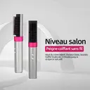 K·SKIN KD382 Brosse lissante/Lisseur, Soin des cheveux aux ions négatifs + Chauffage rapide PTC, 6 réglages de température 130-200℃, Conception de batterie au lithium sans fil, Dents de peigne anti-brûlure Convient pour le coiffage quotidien image 1