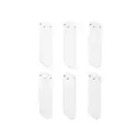 NIKE Chaussettes de Survêtement à Semelle Amortissante Lot de 6 Blanc image 1