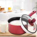 COOKER KING Casserole antiadhésive avec couvercle en verre, sans PFOA, compatible induction image 8