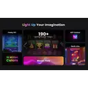 Yeelight Vorhanglichter – RGB LED Fenster-Vorhanglichter für Raumdeko, Party, Ambiente & Smart Licht Effekte - 12V-475L-1,5m x 2m-BLE image 1