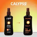 Calypso Sun Protection Deep Tanning Oil Spray 15 Medium 200ml image 3