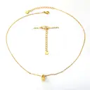 18K PVD Gold Stainless Steel Teardrop Pendant Necklace, 40+5cm Minimalist Waterdrop image 4