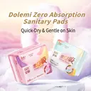 C&S Dolemi Zero Feeling female sanitary pants M-L size (3 pcs) image 0