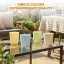 Home Use Compact & Portable Drinking & Juice Cup, 300 mL, Pack of 4 image 3