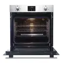 Belling BEL BI602FP Single Electric Built-In Oven, Stainless Steel, A Rated image 1