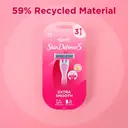 Wilkinson Sword Skin Defense 5 Women's Disposable Razors x3 image 3