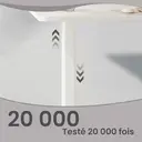 Ochama x SONGMICS Bureau Électrique Réglable en Hauteur, 180 x 80 cm, Réglage Continu, Fonction Mémoire avec 4 Hauteurs, Blanc Nuage image 7