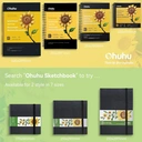 Ohuhu Sketchbook for Alcohol Markers - 200GSM Heavyweight Acid-Free Paper, 120 Pages (60 Sheets), No Bleed-Through, 8.9×8.3" (22.5 x 21 cm), Hardback Spiral Bound Art Book for Drawing & Sketching image 8