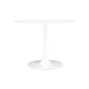 Interiors by Premier Dining Table Laila Tulip Round White D:106cm image 0