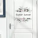 Autocollants de Porte Fleurs Élégantes, Décorations DIY, Fleurs Violettes image 3