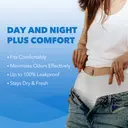 SUNKISS TrustPlus Unisex Incontinence Disposable Underwear, Heavy Absorbency, Barrier Leak Protection, Odor Control, 16 Count, Small/Medium image 5