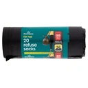 Morrisons 20 Tie Top Refuse Sacks image 1