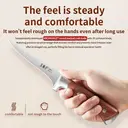 WANGMAZI 40Cr13 Boning Knife Professional Butcher Skinning and Deboning Tool for Beef Lamb Pork Commercial Kitchen with Rosewood Handle image 3