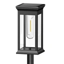 VIVREAL Lot de 4 lampes solaires carrées transparentes à filament de tungstène image 8