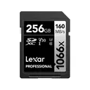 Lexar 256GB Professional 1066x SD Card, UHS-I, C10, U3, V30, Full HD, 4K, Up To 160MB/s Read SDXC Memory Card, for DSLR & Mirrorless Cameras image 0