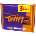 Cadbury Twirl Orange 3 Pack 129g image 2