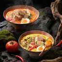 Hefu noodle Hot & Sour Beef Noodle 225g image 2