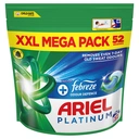 Ariel Platinum PODS, Washing Liquid Laundry Detergent Capsules, Odour Defence, 52 Washes image 0
