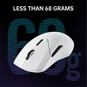  RAPOO VT9Pro 4K Souris gaming sans fil - Blanc image 1