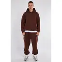 Third Avenue Oversized Fleece Pullover Hoodie - Vintage Brown image 6