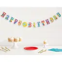 Unique Party Happy Birthday Letter Banner & Numbers, 2.13m image 2