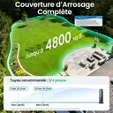 [Limitiertes Angebot, Kostenloser Lieferung am nächsten Tag] Aiper IrriSense 2 Smartes Bewässerungssystem, 3-in-1 Multi-Zonen-Bewässerungsgerät mit App-Steuerung, Intelligenter Zeitplanung und Regensensor für Rasenflächen bis zu 445 ㎡ image 3