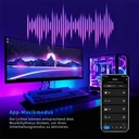 VIVREAL USB-LED-Streifen, mehrfarbiges Hintergrundlicht, 9,84 Fuß, RGB-Beleuchtung, HM-3-12, Neujahrs-Angebot, Top-Geschenkideen image 9